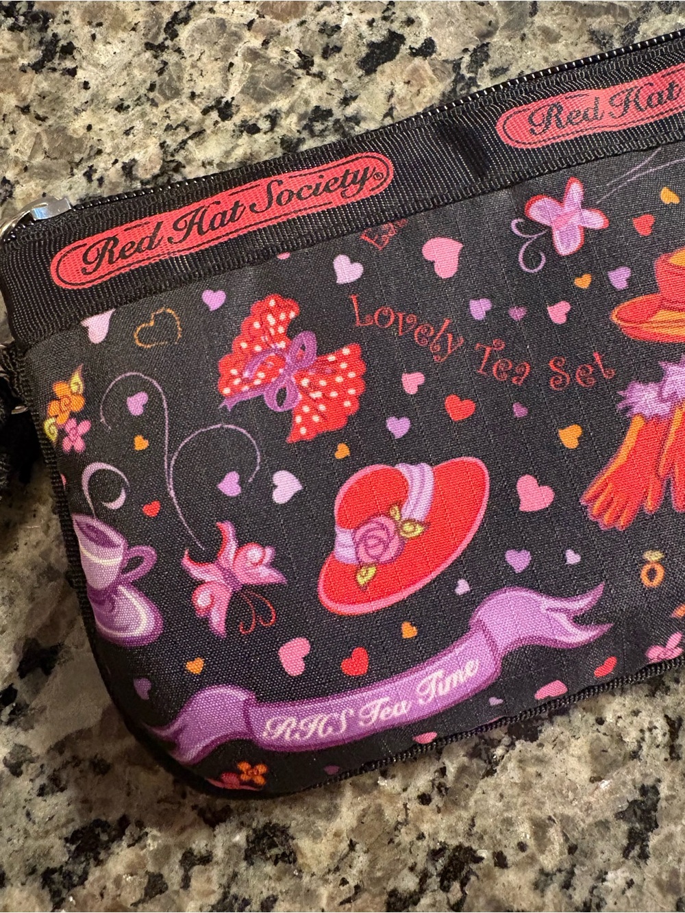 NWOT Red Hat Society Wristlet - Picture 3 of 5